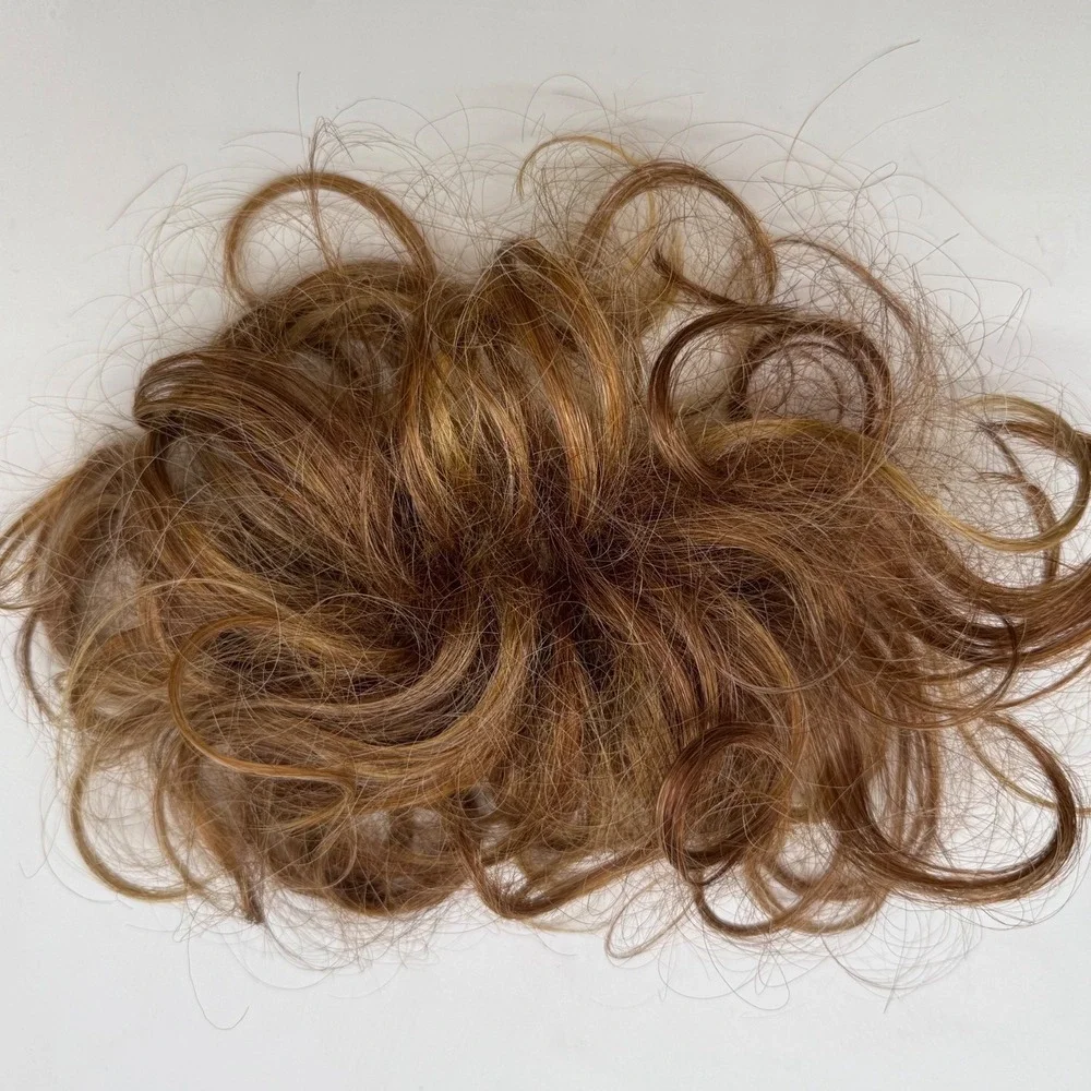 Raquel Welch Whimsy Hair Piece Topper Clip In Auburn Brown Blend‎ 9638